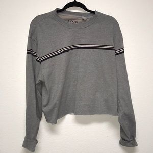oversized vintage cropped izod tee